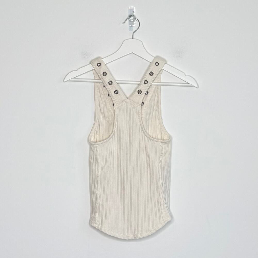 FREE PEOPLE | Little Gingy Lace Up Tank‎ Top | S - Picture 6 of 6